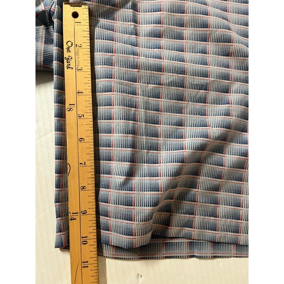 Mens Adidas Athletic Golf Shorts Size 36 Plaid Polyester ClimaLite - Picture 7 of 8